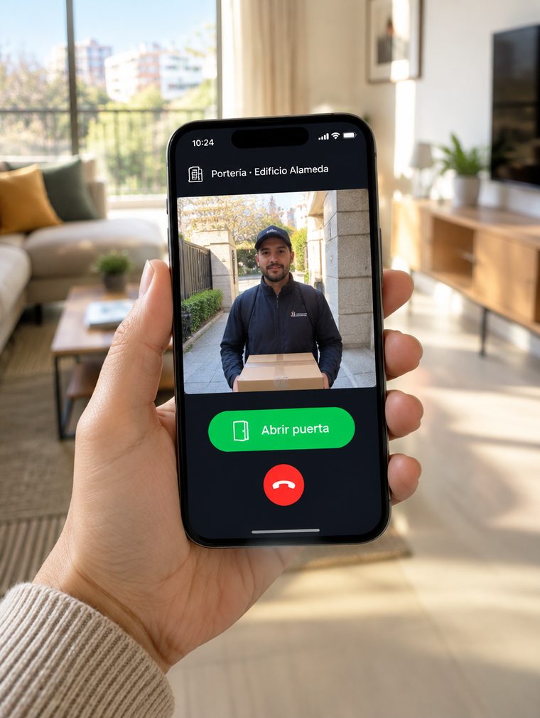 SKO Pro · Citofonía directa al celular